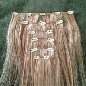 Real Hair Clip-In Extensions